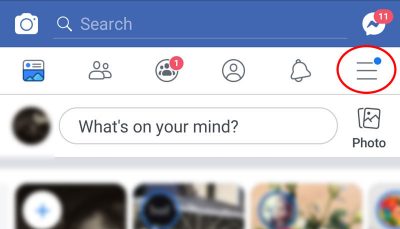 android pakeisti facebook kalbą